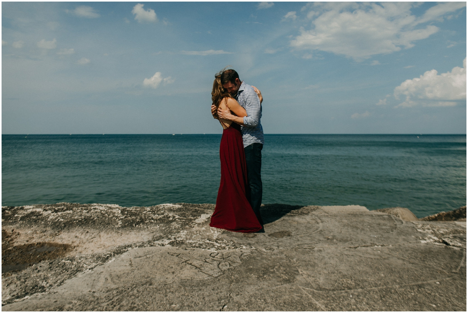 Laëtitia Donaghy Photography Chicago Engagement Promontory Point